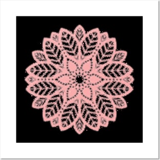 Pink Mandala Posters and Art